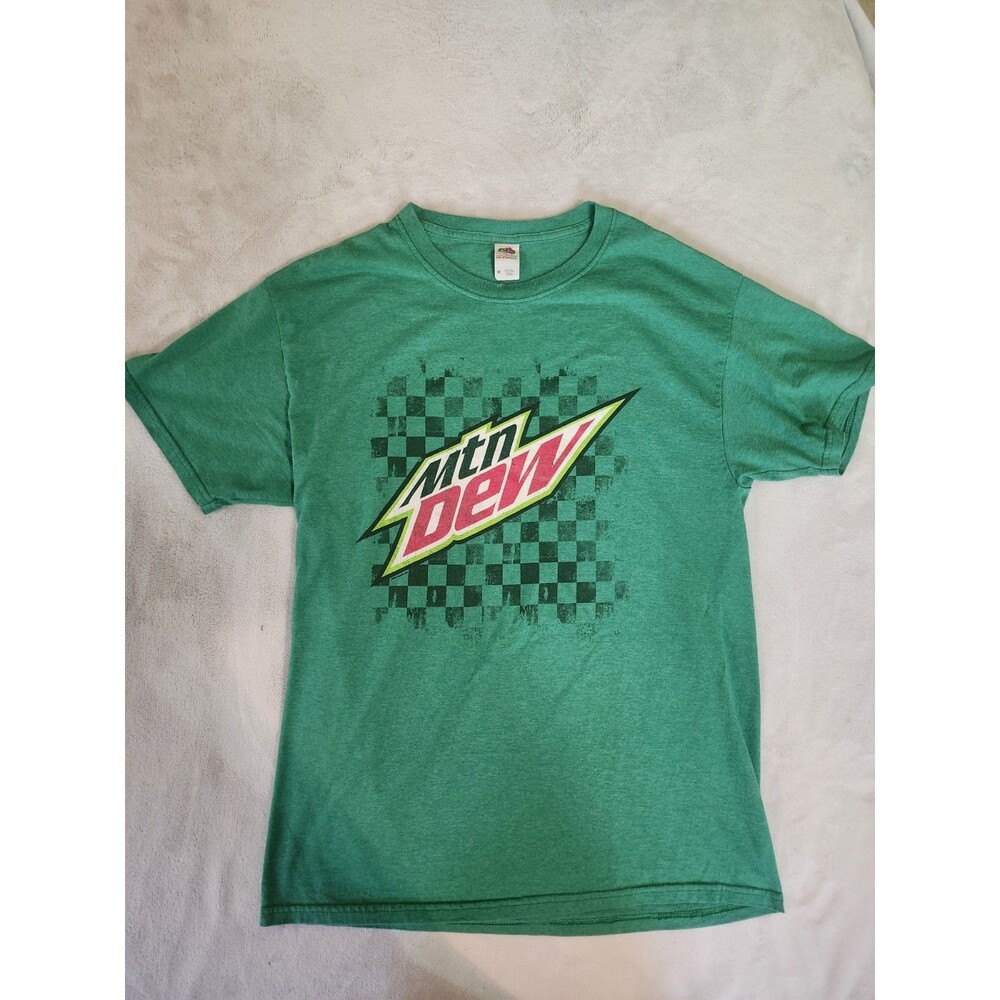 medium green Mountain Dew graphic t-shirt